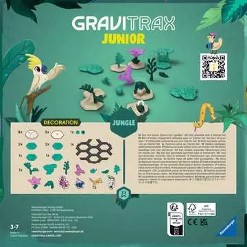 GraviTrax JUNIOR Set d extension / décoration Jungle GraviTrax;GraviTrax Sets d’extension - Image 2 - Ravensburger