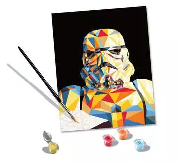 CreArt - 24x30cm - Stormtrooper Loisirs créatifs;Peinture - Numéro d’art - Image 8 - Ravensburger