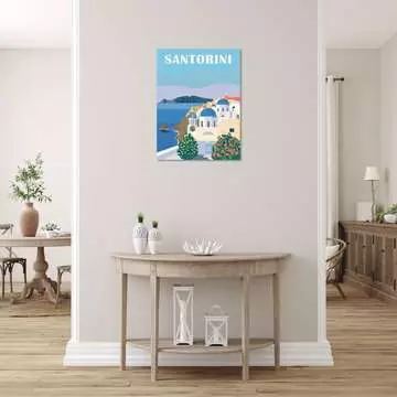 CreArt - Toiles - Santorin Loisirs créatifs;Peinture - Numéro d’art - Image 5 - Ravensburger