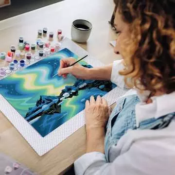 CreArt - Toiles - Aurores Boréales Loisirs créatifs;Peinture - Numéro d’art - Image 8 - Ravensburger