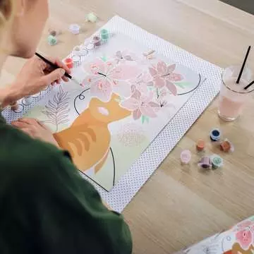 CreArt - Toiles - Flowers on my mind Loisirs créatifs;Peinture - Numéro d’art - Image 8 - Ravensburger
