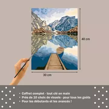 CreArt - Toiles - Lake Views Loisirs créatifs;Peinture - Numéro d’art - Image 7 - Ravensburger