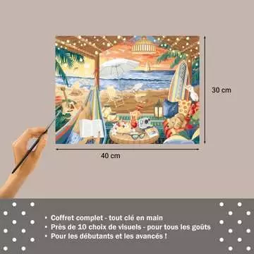 CreArt - Toiles - Cozy Cabana Loisirs créatifs;Peinture - Numéro d’art - Image 7 - Ravensburger