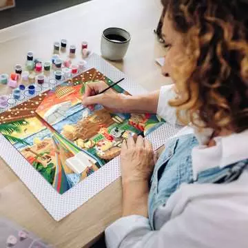 CreArt - Toiles - Cozy Cabana Loisirs créatifs;Peinture - Numéro d’art - Image 8 - Ravensburger