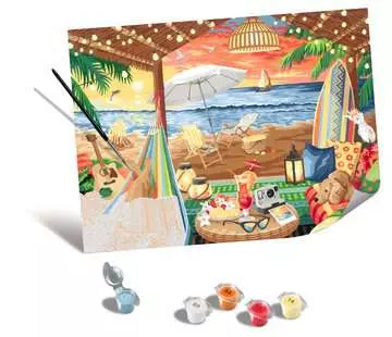Cozy Cabana Hobby;Schilderen op nummer - image 4 - Ravensburger