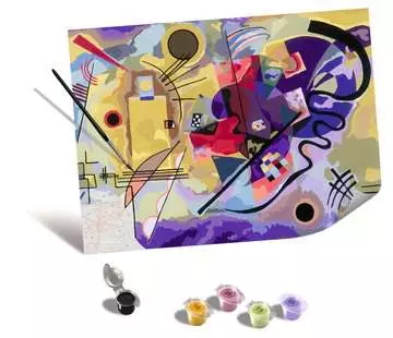 ART Collection: Yellow,Red, Blue Kadinsky Hobby;Schilderen op nummer - image 4 - Ravensburger