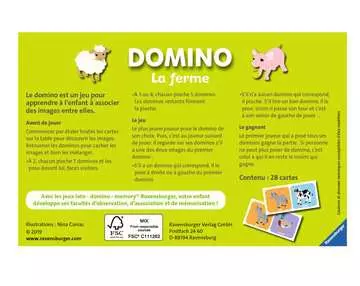 Domino La ferme Jeux;Jeux éducatifs - Image 2 - Ravensburger