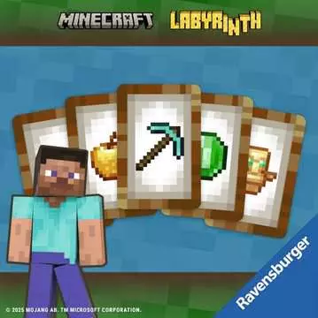Labyrinthe Minecraft Jeux;Jeux de société pour la famille - Image 17 - Ravensburger