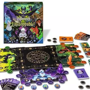 Disney Villainous Unstoppable! Spill;Familiespill - bilde 4 - Ravensburger