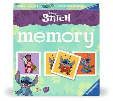 24696 0  ディズニー スティッチ ミニメモリー ゲーム;お子様向けゲーム - 画像 1 - Ravensburger