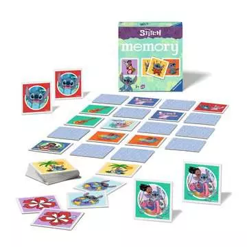 24696 0  ディズニー スティッチ ミニメモリー ゲーム;お子様向けゲーム - 画像 2 - Ravensburger