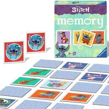 24696 0  ディズニー スティッチ ミニメモリー ゲーム;お子様向けゲーム - 画像 3 - Ravensburger