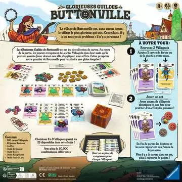 Les Glorieuses Guildes de Buttonville Jeux;Jeux de société pour la famille - Image 2 - Ravensburger