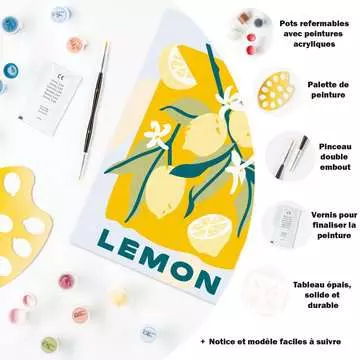 18x24cm - Lemon Loisirs créatifs;Peinture - Numéro d’art - Image 7 - Ravensburger