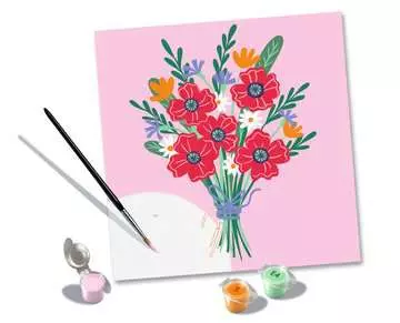 Poppy Bouquet Hobby;Schilderen op nummer - image 7 - Ravensburger