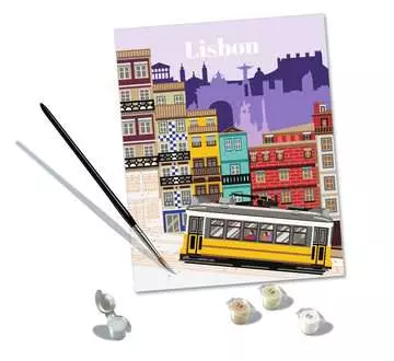 CreArt - 24x30cm - Lisbon Loisirs créatifs;Peinture - Numéro d’art - Image 8 - Ravensburger