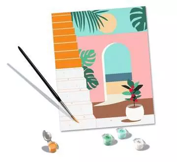 CreArt - 24x30cm - Vacation Mode Loisirs créatifs;Peinture - Numéro d’art - Image 8 - Ravensburger