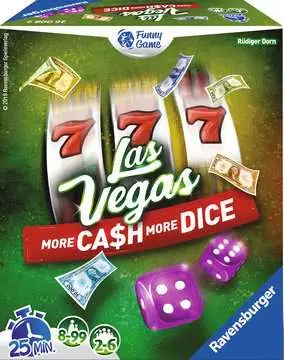 Las Vegas - More ca$h more dice Jeux;Jeux de société pour la famille - Image 1 - Ravensburger