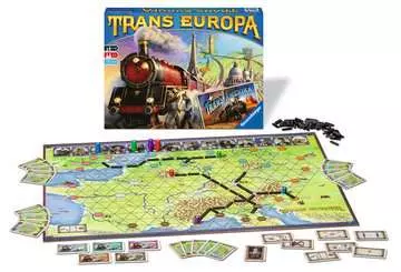 TRANS EUROPA + TRANS AMERIKA Gry;Gry dla dzieci - Zdjęcie 2 - Ravensburger