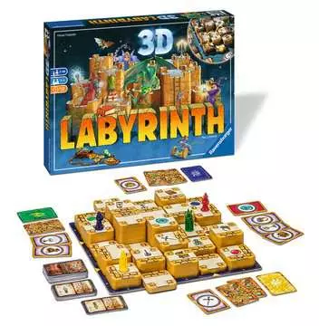 Labyrinth 3D Gry;Gry rodzinne - Zdjęcie 2 - Ravensburger