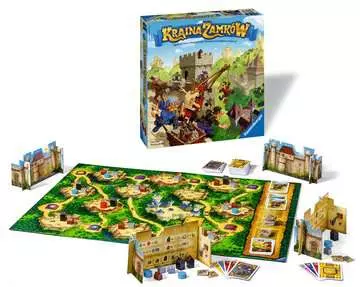 GRA KRAINA ZAMKÓW Gry;Gry strategiczne - Zdjęcie 2 - Ravensburger