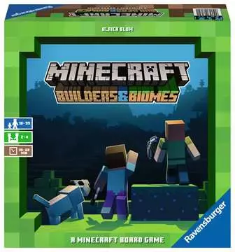 Minecraft Builders & Biomes Pelit;Perhepelit - Kuva 1 - Ravensburger