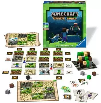 Minecraft Builders & Biomes Spil;Familiespil - Billede 2 - Ravensburger