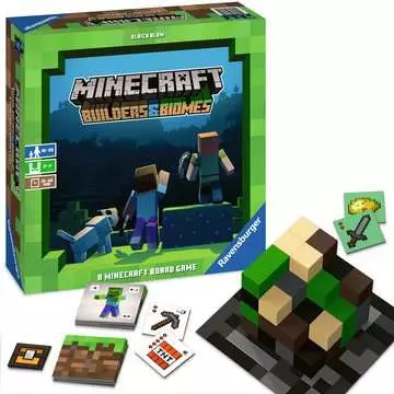Minecraft Builders & Biomes Spill;Familiespill - bilde 3 - Ravensburger