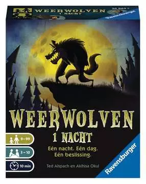 Weerwolven 1 nacht Spellen;Spellen voor het gezin - image 1 - Ravensburger