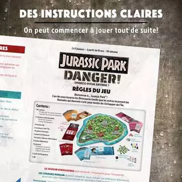 Jurassic Park - Danger Jeux;Jeux de société adultes - Image 5 - Ravensburger