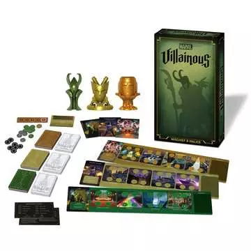 Marvel Villainous Mischief and Malice Spel;Familjespel - bild 3 - Ravensburger