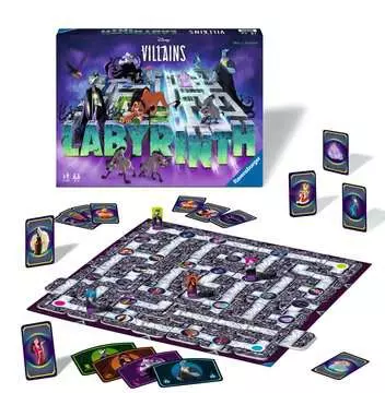 Villains Labyrinth Juegos;Laberintos - imagen 3 - Ravensburger