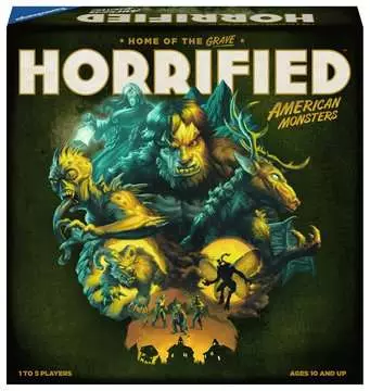 Horrified American Monsters Game Spill;Familiespill - bilde 1 - Ravensburger