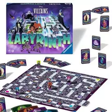 Villains Labyrinth Spil;Familiespil - Billede 4 - Ravensburger
