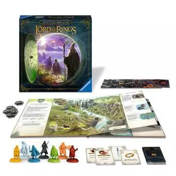 Lord of the Rings Adventure Book Game Spil;Pædagogiske spil - Billede 3 - Ravensburger