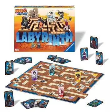 Naruto Labyrinth Jeux;Jeux de société pour la famille - Image 3 - Ravensburger