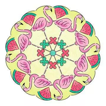 Mandala Midi Flamingo & Friends Juegos Creativos;Mandala-Designer® - imagen 4 - Ravensburger