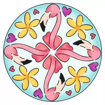 Mandala Mini Flamingo Loisirs créatifs;Mandala-Designer® - Image 3 - Ravensburger