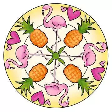 Mandala Mini Flamingo Loisirs créatifs;Mandala-Designer® - Image 4 - Ravensburger