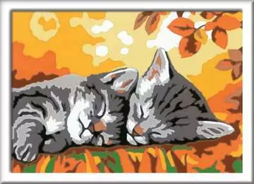 Autumn Kitties Loisirs créatifs;Peinture - Numéro d’art - Image 2 - Ravensburger