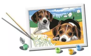 CreArt Serie D - Cachorros Jack Russell Juegos Creativos;CreArt Niños - imagen 2 - Ravensburger