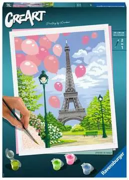 Spring in Paris Hobby;Schilderen op nummer - image 1 - Ravensburger