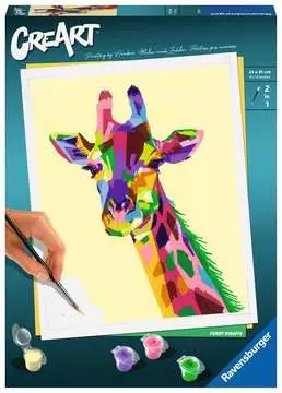 CreArt Serie Trend C - Giraffa Giochi Creativi;CreArt Adulti - immagine 1 - Ravensburger