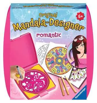 Mini Mandala-Designer® romantic Loisirs créatifs;Mandala-Designer® - Image 1 - Ravensburger