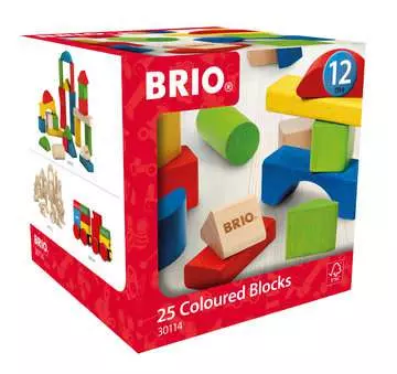 25 Coloured Blocks Småbarns- & babyleksaker;Lärande & pedagogiska leksaker - bild 1 - Ravensburger