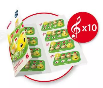 Lek och lär Musikalisk larv Småbarns- & babyleksaker;Lärande & pedagogiska leksaker - bild 5 - Ravensburger