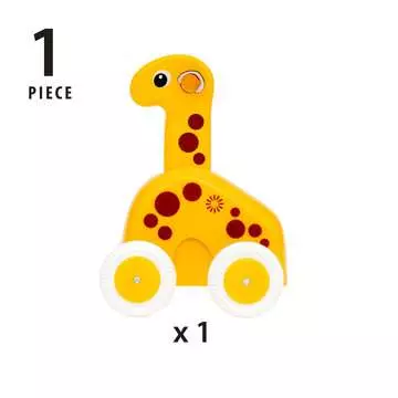 Push & Go giraff Småbarns- & babyleksaker;Dragleksaker - bild 6 - Ravensburger