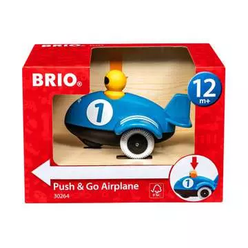 Push & Go flygplan Småbarns- & babyleksaker;Dragleksaker - bild 1 - Ravensburger
