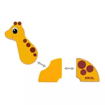 Magnetisk elefant och giraff Småbarns- & babyleksaker;Lärande & pedagogiska leksaker - bild 6 - Ravensburger