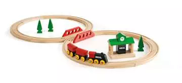 Klassiskt Figur-8-set Tågbanor;Tågset - bild 2 - Ravensburger